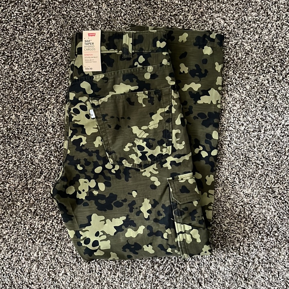 Levi’s 502 Taper Hybrid Cargos 33x30 Mens Cargo